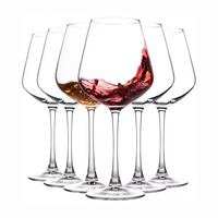 Vaso de Plástico Transparente Moderno en Forma de Huevo de Alta Calidad para Vino, Whisky y Champán al por Mayor
