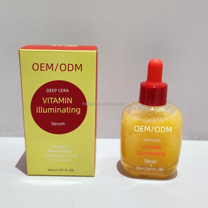 Suero Iluminador con Vitamina C, Niacinamida al 4% + Vitamina C Aclarante + Ácido Hialurónico, Cuidado para Manchas Oscuras y Tono Desigual, 30 ml para Rostro - Product Image 2
