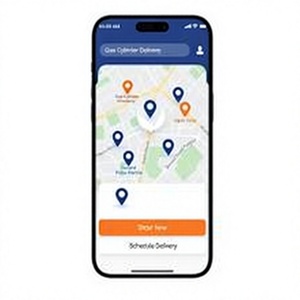 Application mobile de livraison de bouteilles de gaz : Commandez des bouteilles de gaz GPL avec livraison à domicile, suivi en direct, récommandation facile, paiement sécurisé - Product Image 1