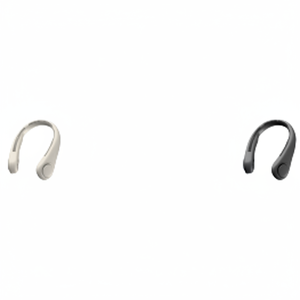 Ventilador de Cuello Negro de Tres Velocidades con Diseño sin Aspas Portátil, Alimentado por Batería de 5V para Refrigeración de Aire en el Hogar, Automóvil y Autocaravana - Product Image 1