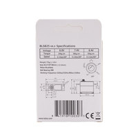 Moteur servo DC sans balais KST BLS825 0,11 sec 35 kg en métal pour voiture RC, hélicoptère, quadricoptère, avion, pièces et accessoires de jouets