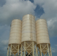 100MT Poder Silo prezzo usato 60 piano in polvere sabbia cemento stoccaggio Silo calcestruzzo betone in vendita