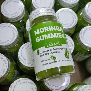 Gummies de <span class=keywords><strong>Moringa</strong></span> à succès <span class=keywords><strong>pour</strong></span> l'exportation transfrontalière, 60 gummies par bouteille, vente directe usine - Product Image 6