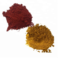 Oxyde de fer rouge 130 poudre de couleur inorganique 325 maille ciment produits peinture caoutchouc produits fabricants fournissent