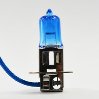 Blanc jaune clair lumière voiture lumière vive h3 12v 55w auto phare ampoule Halogène Lampe Auto Halogène Ampoules Voiture Halogène Lumière h3