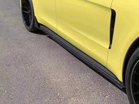 Kit de modification de pare-chocs latéral pour Porsche Panamera 971, style CM, jupes latérales en fibre de carbone, kit carrosserie
