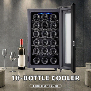 Enfriador de Vino Independiente Nuelead NE-208 para 18 Botellas, Nevera para Vino de 46L, Refrigerador Eléctrico para Uso Doméstico o Hotelero - Product Image 2
