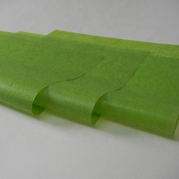 21/23G Gekleurde Fruit Groen Kristalpapier/Doorschijnend Papier Voor Aardbei/Data/Appels/Sinaasappels Pakket cup