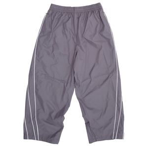 Pantalon de survêtement ample en polyester pour homme, avec bandes réfléchissantes personnalisées, séchage rapide, élastique, coupe empilée, coupe-vent, léger - Product Image 2