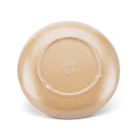 Ensemble de vaisselle en fibre de balle de riz J-link de luxe, écologique, logo personnalisé, biodégradable, utilisable au réchauffement et au réfrigération, pour les fêtes