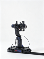 Dolly stabilisé par gyroscope invisible pour équipement de diffusion
