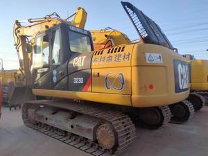 Excavadora Caterpillar 323DL 323D Original de Segunda Mano, Fabricada en Japón, Cat 323 325 330, Excavadora Usada CAT - Product Image 4