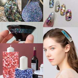 सीस्टार असली स्पर्श प्राकृतिक आकार के छोटे-छोटे सीशेल चिप्स शादी के वेस फिलर्स को डिए होम डेकोर और पार्टी सजावट - Product Image 6