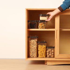 Bocaux en plastique pour aliments secs, récipients de céréales, verrouillage à 2 côtés, faciles à sceller, pour garder la fraîcheur longtemps - Product Image 2