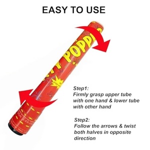 New Design Biodegradable Confetti Popper Paper Confetti <b>Cannon</b> <b>Party</b> Popper Compressed Air <b>Party</b> Favors <b>Party</b> Supplies - Product Image 2
