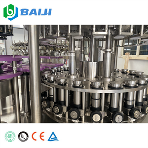 Tự động chai thủy tinh có ga nước giải khát rượu vang lấp lánh đóng chai điền máy đóng nắp - Product Image 5