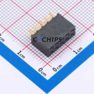 SSW-105-01-G-D Pin Socket Through hole Component (THT),P=2.54mm Connector 2.54mm 2.54mm Through Hole Double Row - Product Image 1