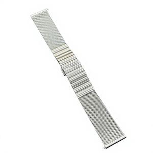 Bracelet en maille d'acier inoxydable de 18mm sur mesure avec boucle normale pour les montres traditionnelles et intelligentes de qualité A/B - Product Image 2