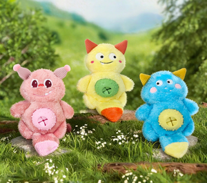 Juguete de peluche con sonido para perros, dispensador de comida, juguete masticable para mascotas, para limpiar los dientes, dispensador lento de comida, juguete interactivo para cachorros, juguete olfativo - Product Image 1