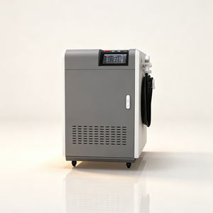 Machine de nettoyage laser à fibre économique à double oscillation, haute stabilité, pour l'élimination de la rouille sur acier au carbone, acier inoxydable, titane, aluminium, laiton - Product Image 1