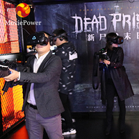 Jeu de tir en réalité virtuelle 9D, jeu de salle d'évasion, équipement de jeu de réalité virtuelle, machine de tir de simulation VR, jeu de tir VR