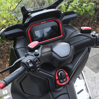 Accessoires Moto : Cache de protection pour tableau de bord et serrure de porte électrique pour YAMAHA XMAX 300 XMAX300 2025 2026