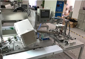 Machine automatique d'insertion de cintres en laine, plastique et velours, composants principaux PLC, 220V/380V, faible coût d'entretien - Product Image 2