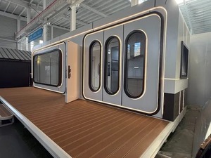 Capsule mobile préfabriquée haut de gamme contemporaine et pliable pour le tourisme, le glamping, les villages, les fermes panoramiques et les séjours en lodge - Product Image 1