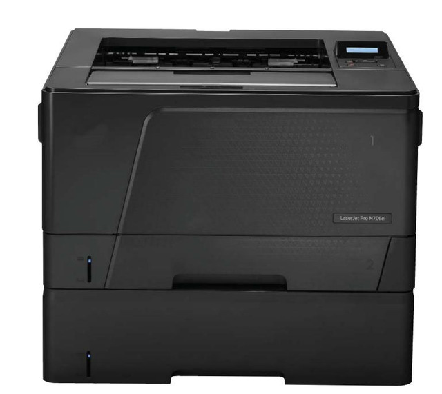 For HP M706d A3 Monochrome Laser Printer - 35ppm, 1200dpi, Auto Duplex, 200K Monthly Duty Cycle, 256MB Memory