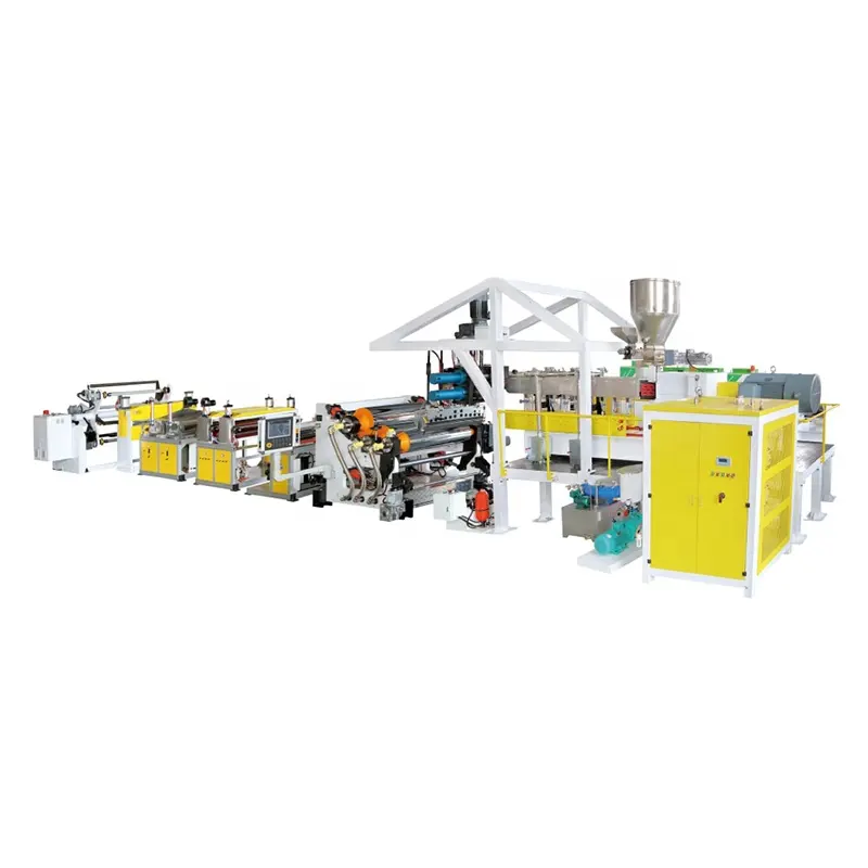 Máquina extrusora de láminas de plástico PET, multifunción, línea de producción de extrusión