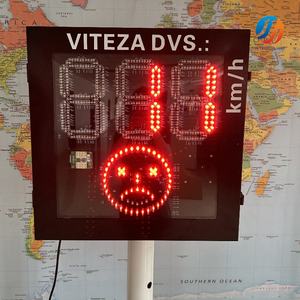 เครื่องตรวจจับความเร็วเรดาร์แสงอาทิตย์สำหรับจับยานพาหนะจราจร - Product Image 3