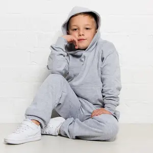 Goedkope Groothandel Fashion Custom Kinderkleding Sets Lente Street Wear Herfst Hoodies & Broek Winter Jongen Kinderen Dragen