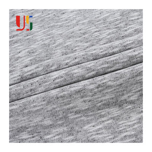 Tissu en coton, tissu en molleton <span class=keywords><strong>français</strong></span> chiné, tissu en polaire en polyester brossé pour sweats à capuche - Product Image 1