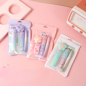 Set de Papelería <span class=keywords><strong>Kawaii</strong></span> con Diseño de Pata de Gato, Kit de Suministros de Oficina para Estudiantes con Cinta Correctora, Borrador, Resaltador y Cuchilla Multiusos - Product Image 5