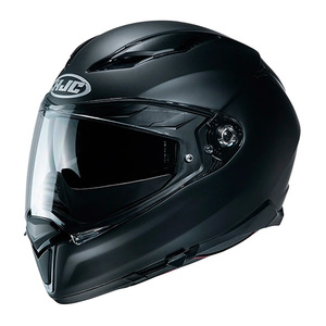 Casco Integrale per Moto Hjc F70 in Fibra Composita Nera Taglia M - Product Image 1
