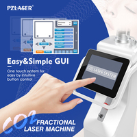 Machine à laser fractionné au CO2 pour le blanchiment de la peau du visage, le resserrement vaginal, le laser au carbone pour la peau