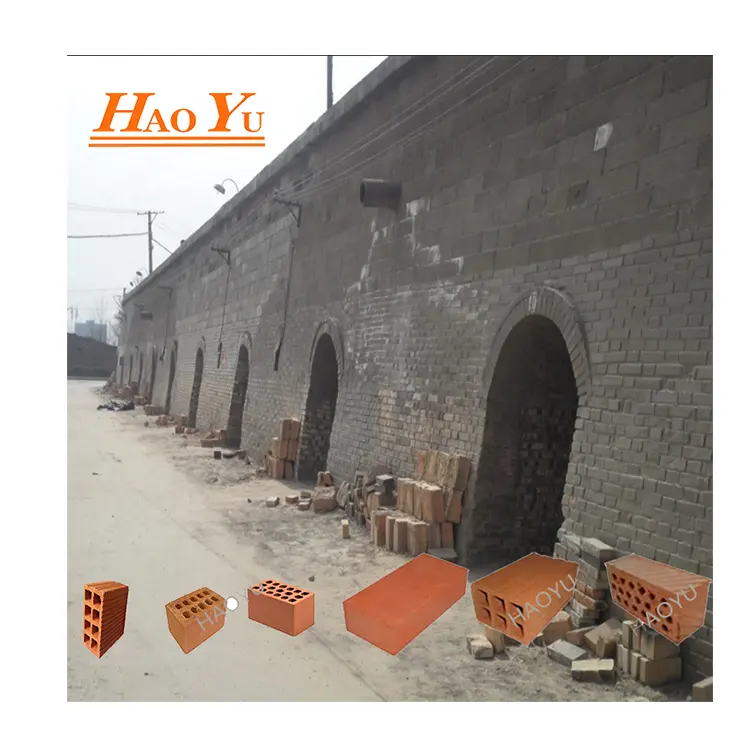 Horno de túnel de ladrillo sinterizado, fábrica de ladrillos de cerámica, máquina de fabricación de ladrillos de arcilla china