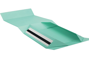 Tùy chỉnh sang trọng có thể gập lại các tông từ hộp quà tặng với shredded Raffia giấy Điền - Product Image 4