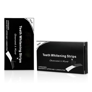 Tiras Blanqueadoras Express para Dientes Sensibles con Carbón Activado, Uso Doméstico, Marca Privada - Product Image 2