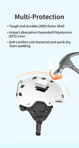 LANOVA Vente à Chaud CE EN 1077 Certifié Équipement de Sport de Plein Air Casque de Ski avec Lentille Adultes Respirant Sécurité Casque de Neige - Product Image 4