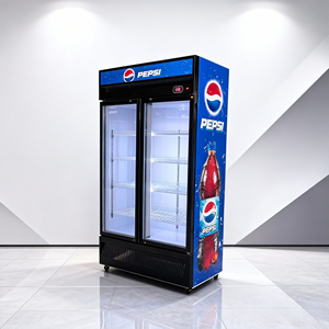 Réfrigérateurs portables ODM, congélateurs verticaux à porte vitrée pour supermarchés, mini-vitrines réfrigérées, équipement de réfrigération commercial pour cuisines - Product Image 2