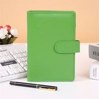 Organiseur d'Argent à 6 Anneaux avec Logo Personnalisé, Reliure de Budget A5 A6, Carnet de Notes Agenda A5 avec Porte-Poche