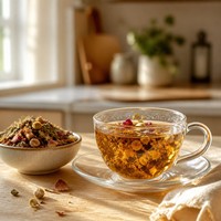 Thé aux fleurs et herbes mélangées en vrac 500g – Herbes séchées naturelles pour préparations saines