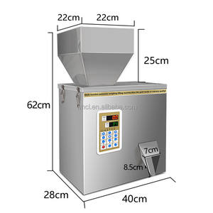 20g 200g มัลติฟังก์ชั่นแป้งอัตโนมัติข้าวเมล็ดกาแฟ<span class=keywords><strong>พริก</strong></span>เม็ดผงการสั่นสะเทือนเครื่องชั่งน้ําหนักเครื่องบรรจุ - Product Image 6