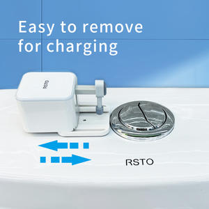 Hochwertiger Freihändiger Toilettenspüler Smart-Sensor Drahtloses System ABS-Material Umweltfreundlich Wassersparend Heimwerkerbedarf <span class=keywords><strong>RSTO</strong></span> - Product Image 5