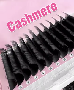ขนตาปลอมแบบกึ่งแฮนด์เมด Aesphylash รุ่น Natural Soft Matte 0.05 Cashmere Silk แบบเส้นต่อเส้น  ฐานแบบหลวม  ทรง CC D D Styles - Product Image 5
