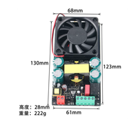 Amplificateur numérique haute puissance HIFI Fever Mono 1000W, carte d'amplification de scène, IRS2092S, amplificateur numérique