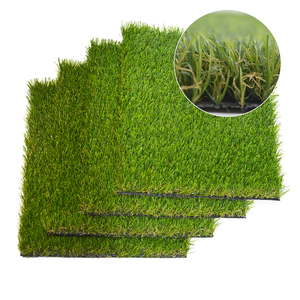 Tappeto in erba artificiale 1.37 "altezza del mucchio di erba finta tappeto erboso sintetico tappeto da prato <span class=keywords><strong>Astroturf</strong></span> per cani con fori di scarico - Product Image 2
