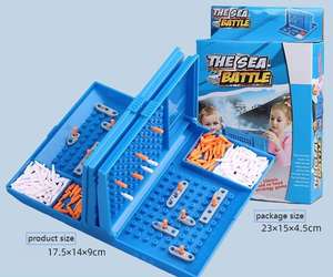 Juego de estrategia de Batalla Naval | Barcos y misiles de plástico de alta calidad | Diversión para todas las edades - Product Image 6