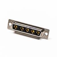 Conector Hembra D SUB 5W5 de Alta Calidad y Alta Corriente de 20A
